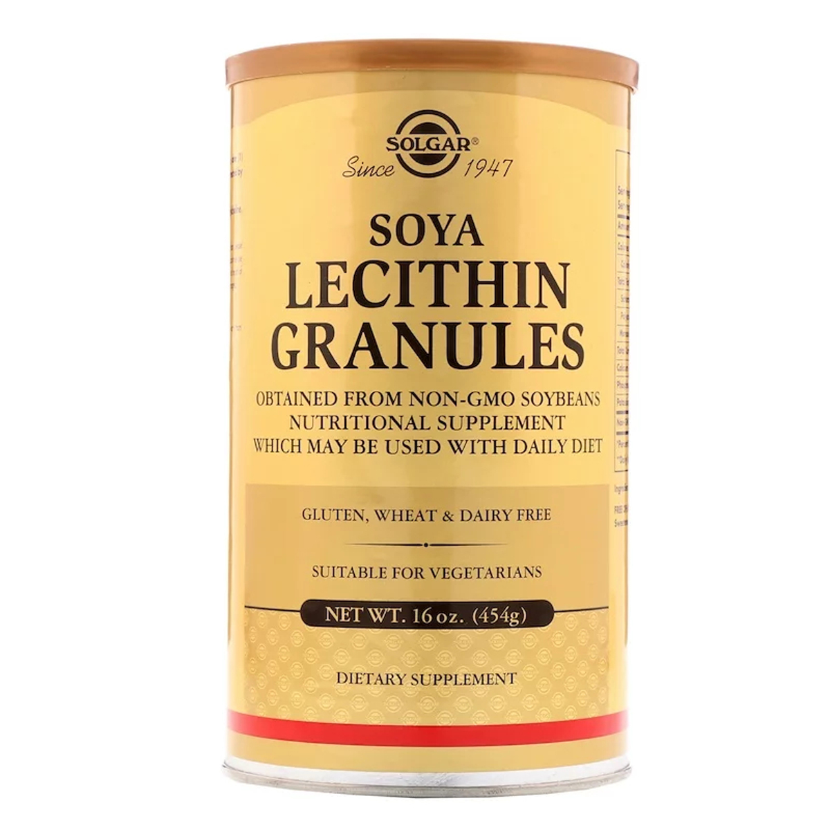 

Аминокислоты Solgar Соевый Лецитин в Гранулах Soya Lecithin Granules 454 гр
