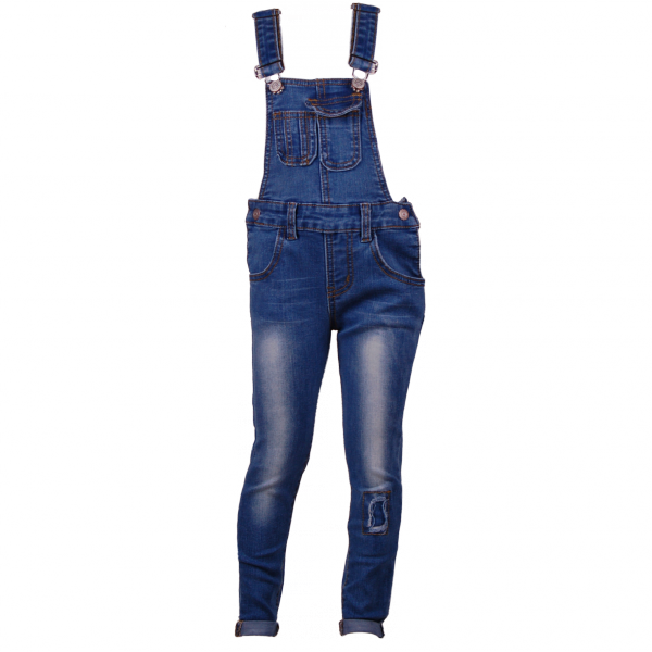 

Джинсовый комбинезон с латкой 5 лет (110 см) Z 60239-jeans джинс цвет