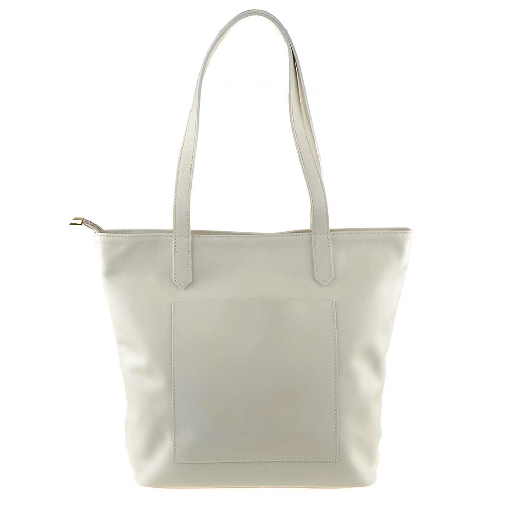 

Деловая Сумка Italian Bags 13341_white Кожаная Белый