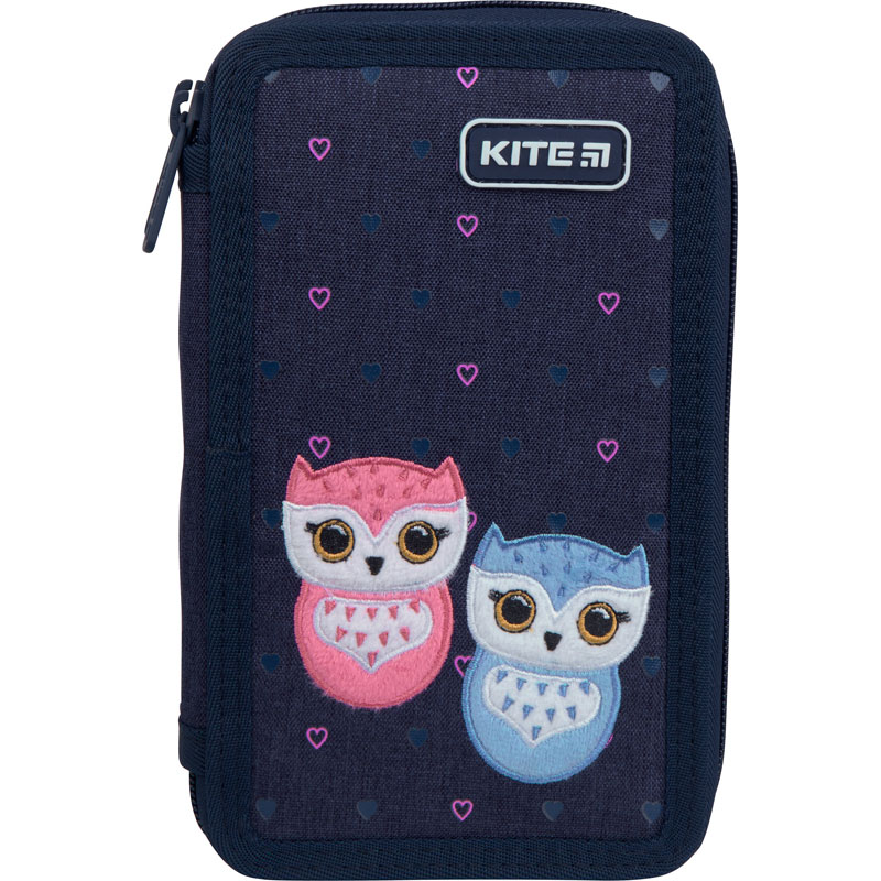 

Пенал Kite Education 2 отделения без наповнення Lovely owls K21-623-1