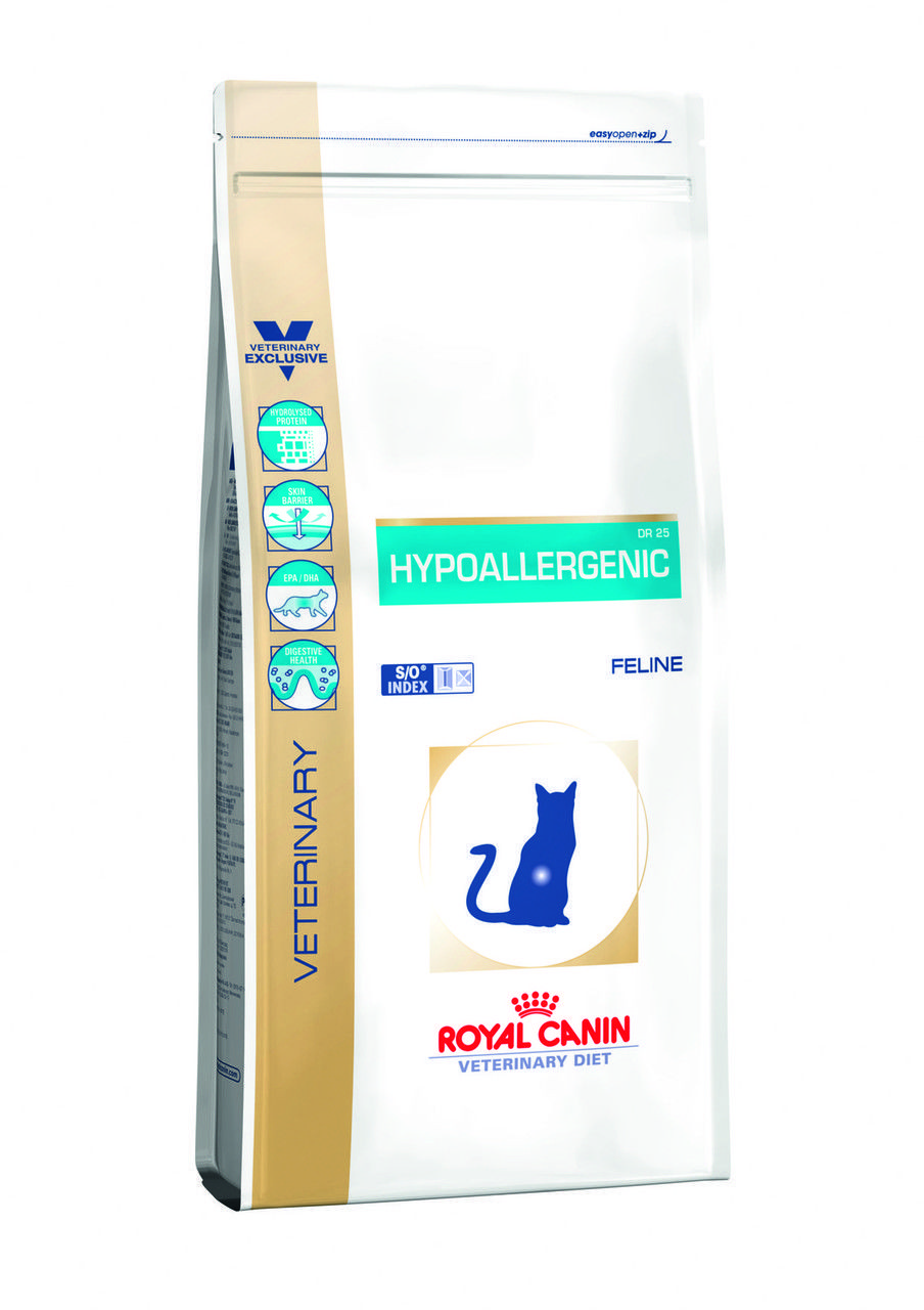 

Сухой корм Royal Canin Hypoallergenic диета корм для кошек при пищевой аллергии 2,5 кг