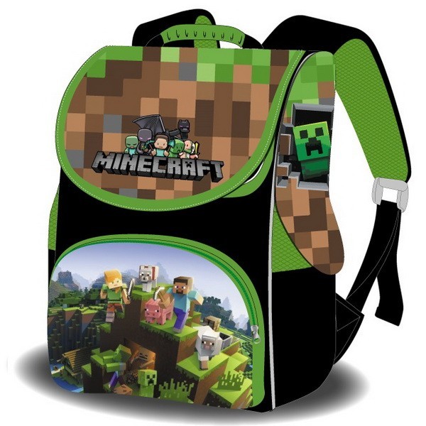 

Рюкзак школьный "Space - Minecraft", ортопедический, каркасный (974557)