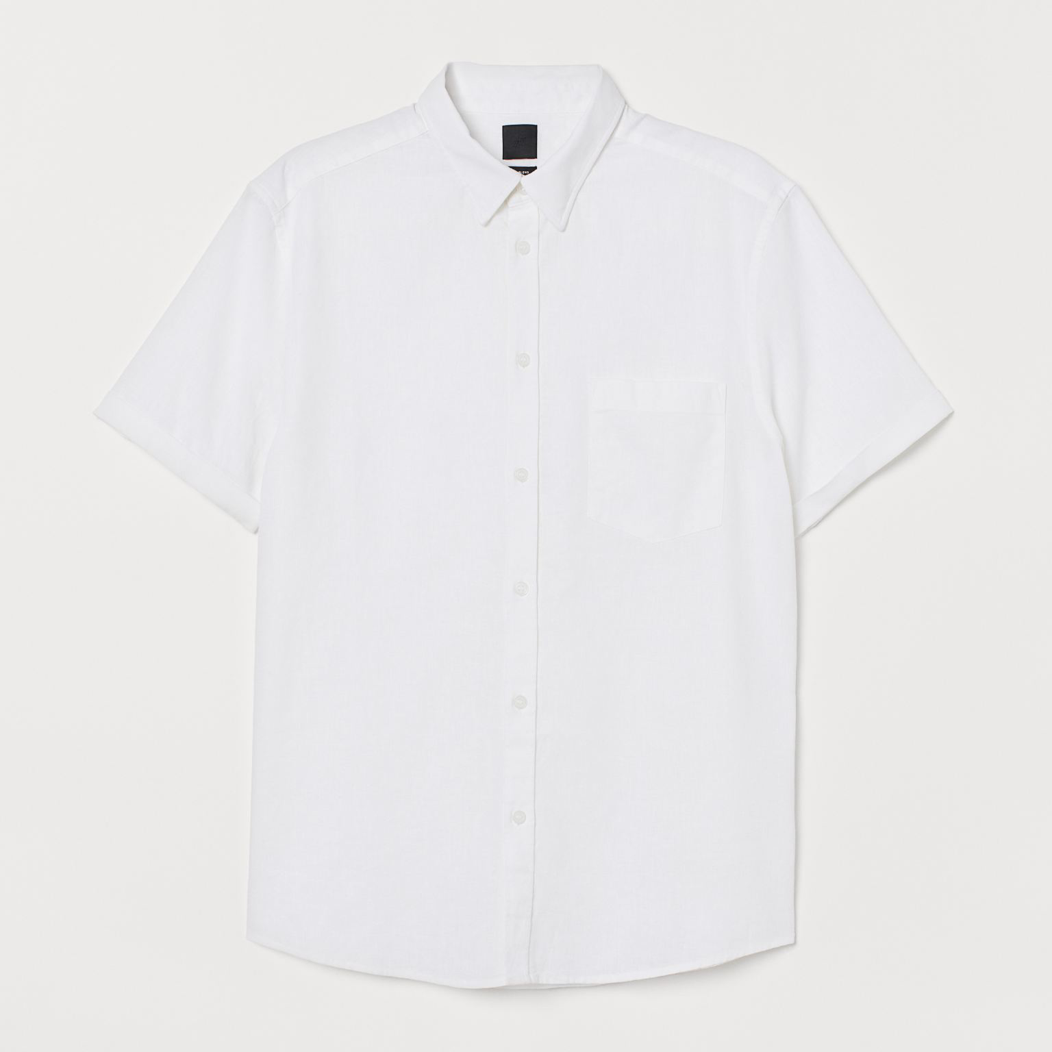 

Рубашка H& 1806-6401080  Белая, Рубашка H&M 1806-6401080 M Белая