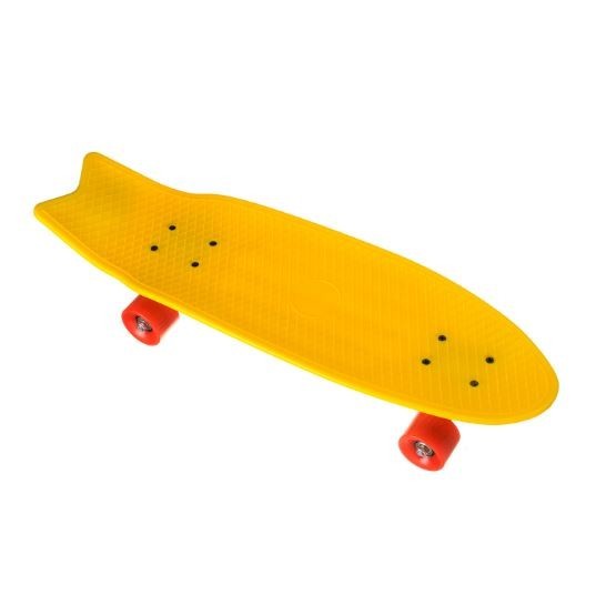 

Пенни борд (Penny Board) YB-28, Колеса PU светящиеся, желтый