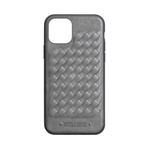 

Кожаный чехол-накладка Polo Ravel Case для Apple iPhone 11 Pro (Серый)
