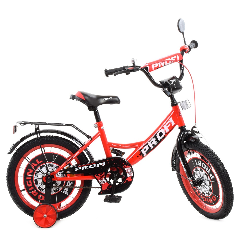 

Велосипед Profi 16" Original boy Y1646-1 Black Red (Y1646-1)