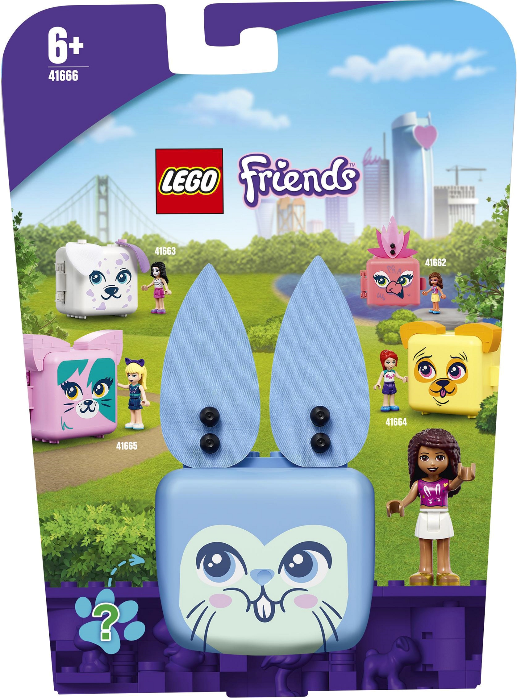 

Конструктор LEGO Friends Куб-кролик с Андреа 45 деталей (41666)