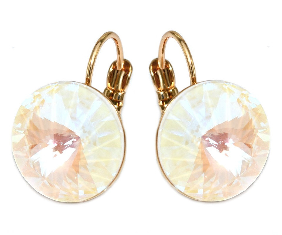 

Серьги с кристаллами Swarovski Xuping Позолота 18К 2 см хсс-283