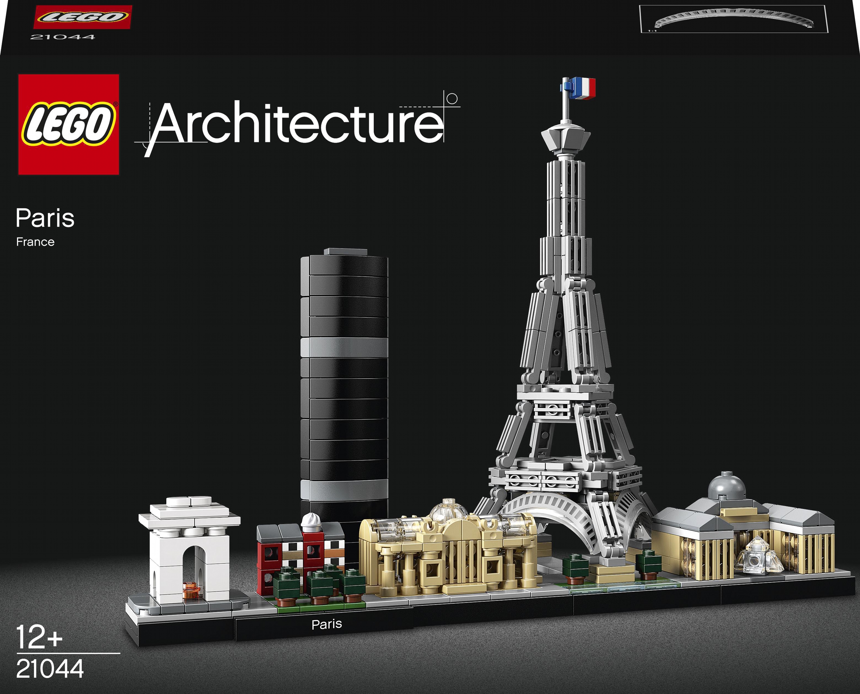 

Конструктор LEGO Architecture Париж 649 деталей (21044)