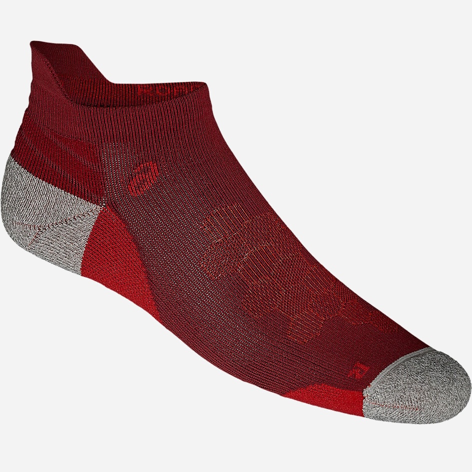 

Носки ASICS Road Neutral Ankle Sock Single Tab 150226-630 39-42 р Бордовые с серым