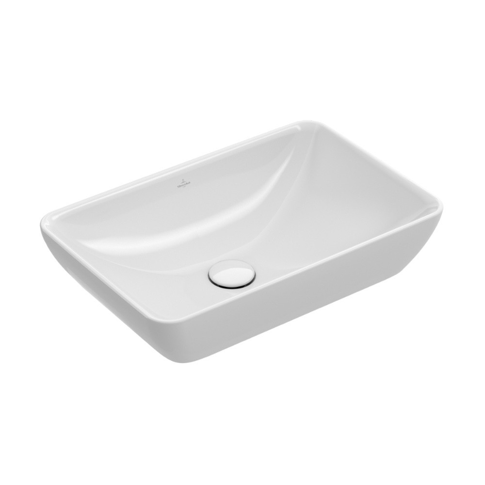 

Раковина напіввбудована у стільницю VILLEROY & BOCH Venticello 550 x 360 mm White Alpin (41135501)