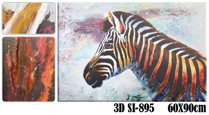 

Картина на холсте SvitArt 3D 60х90 см Si-895