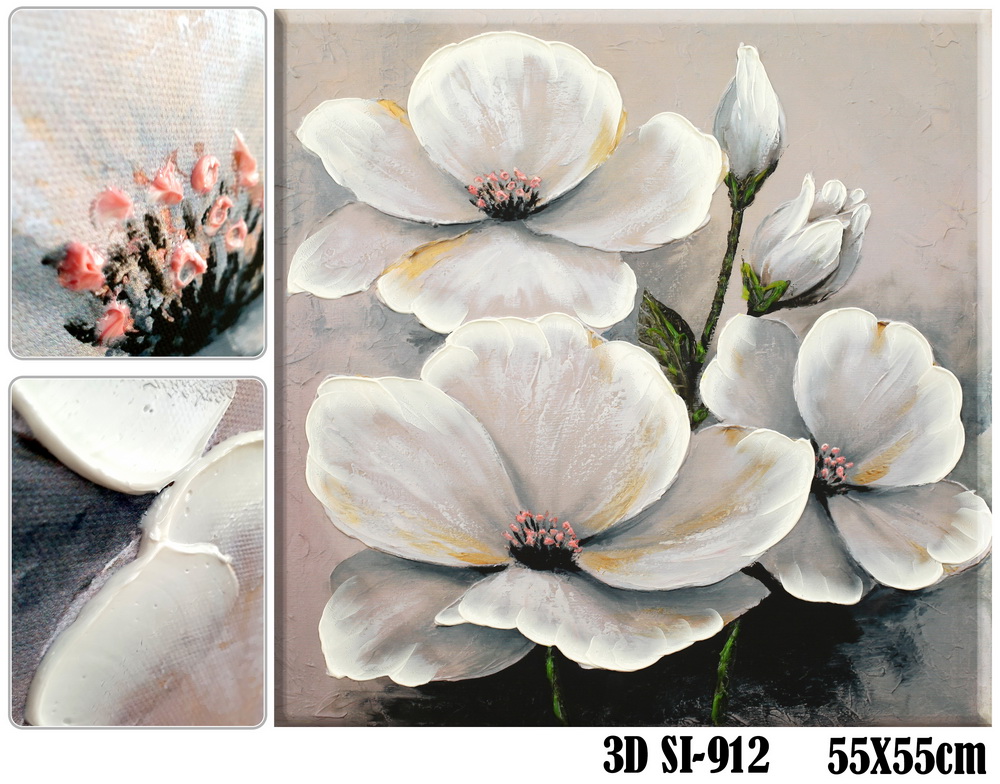 

Картина на холсте 3D SvitArt Si-912 55х55 см