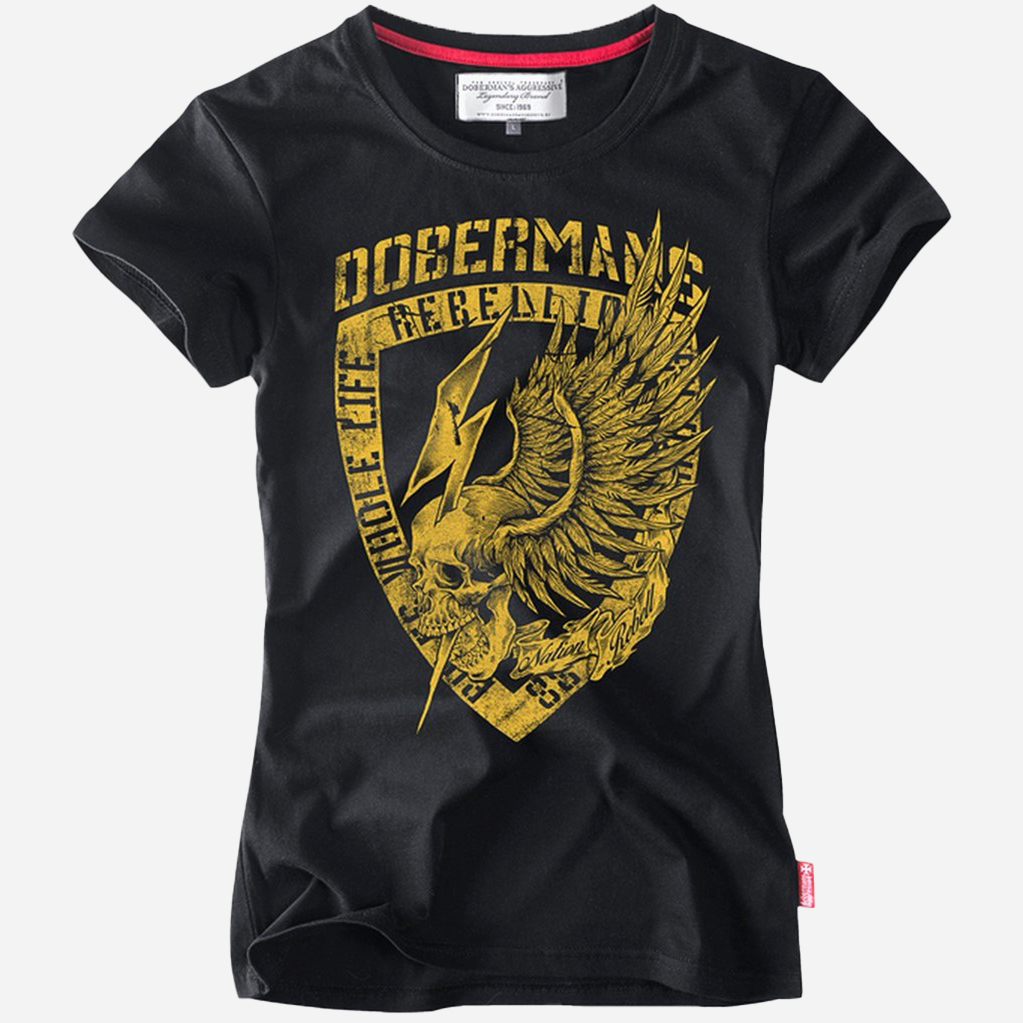

Футболка Dobermans Aggressive Dobermans TSD164BK L Черная