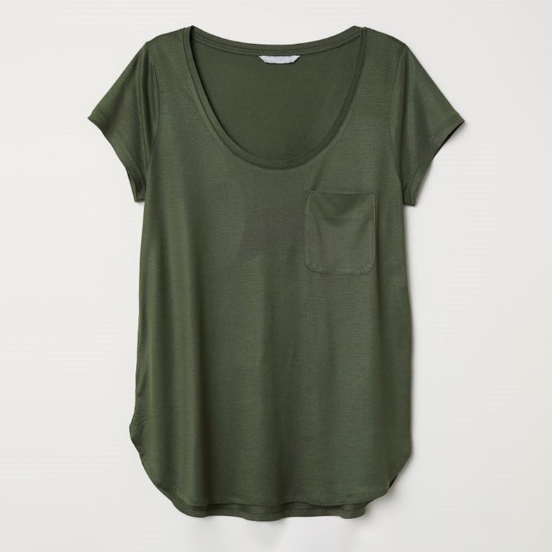 

Футболка H&M 5486137-ABZO M Ярко-зеленая