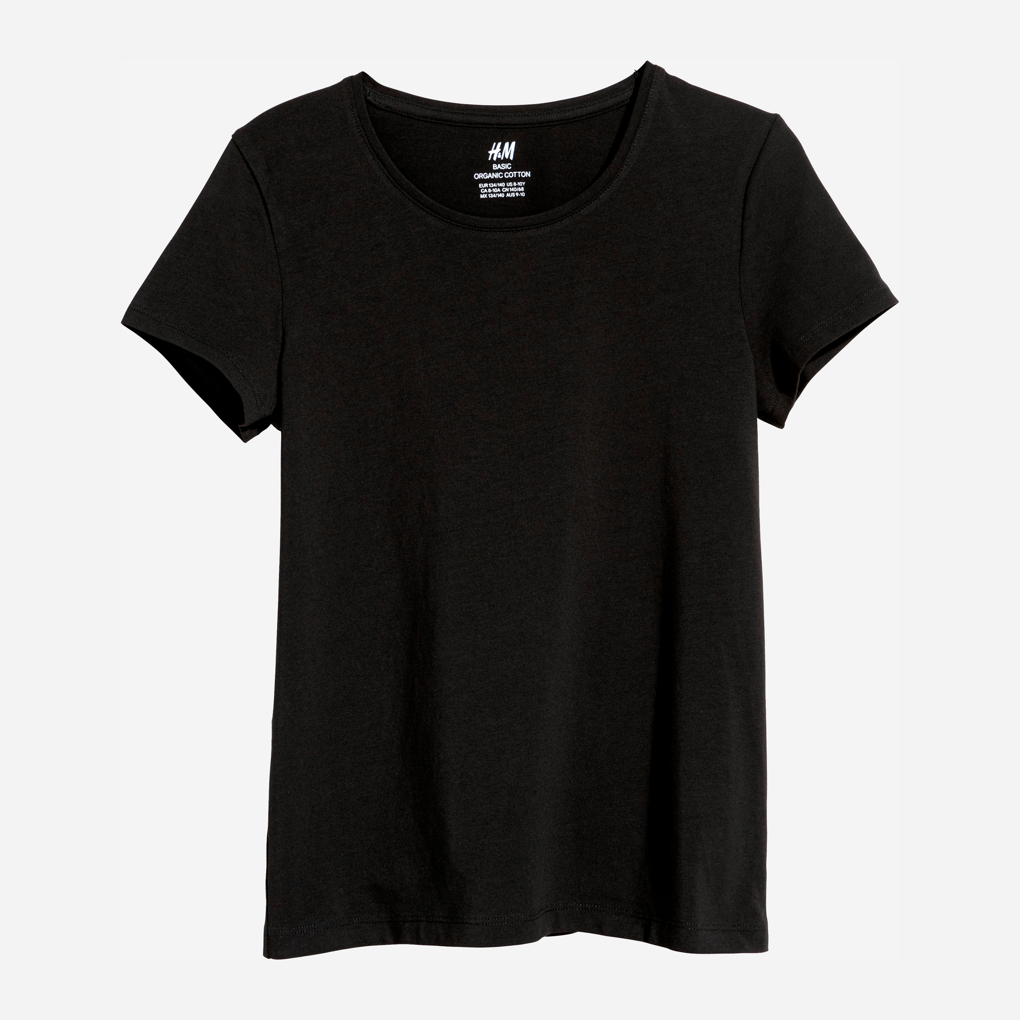 

Футболка H&M 2257846 134-140 см Черная