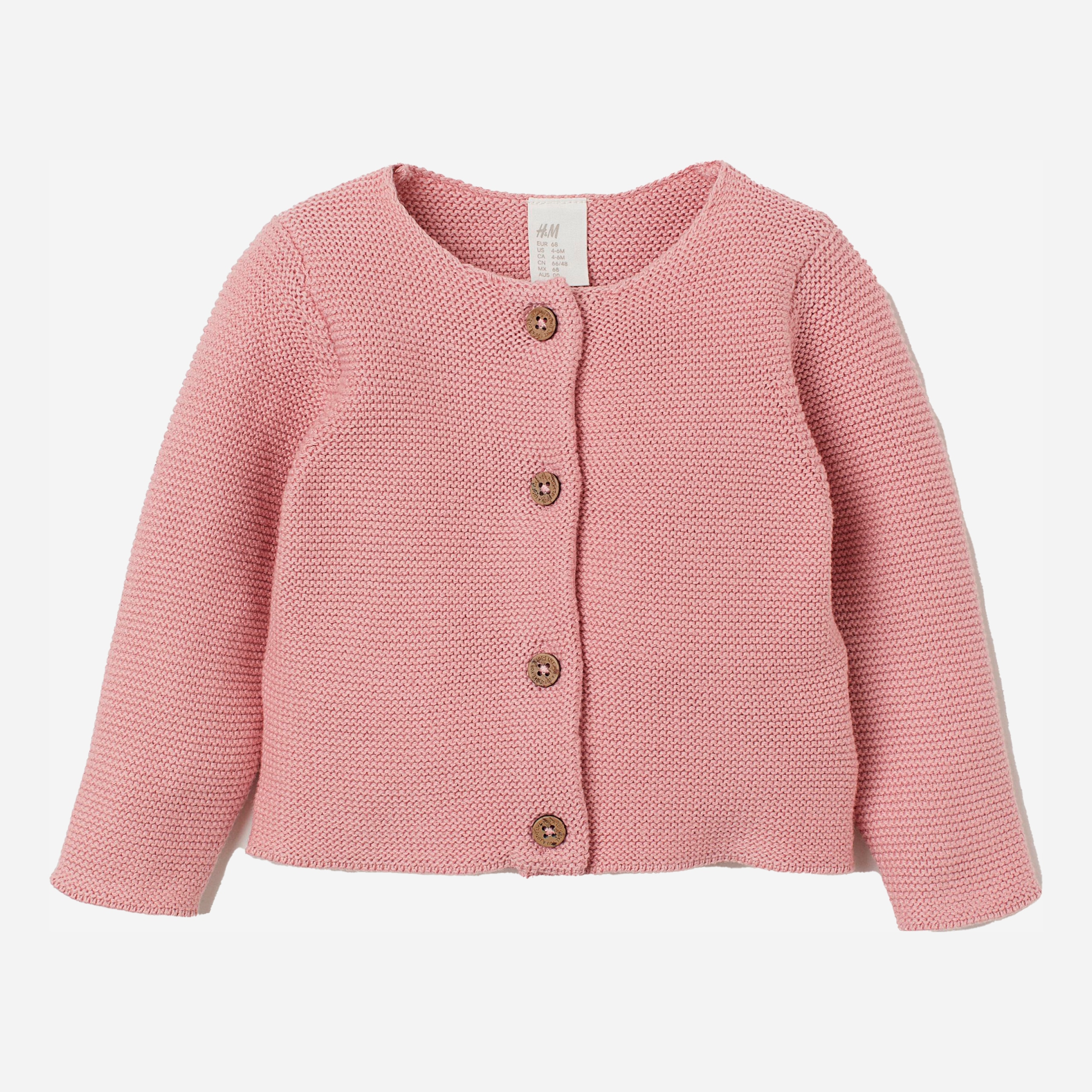 

Кардиган H&M 7427720 86 см Розовый