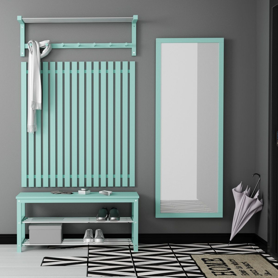 

Прихожая Fenster Невада 5 Бирюзовая