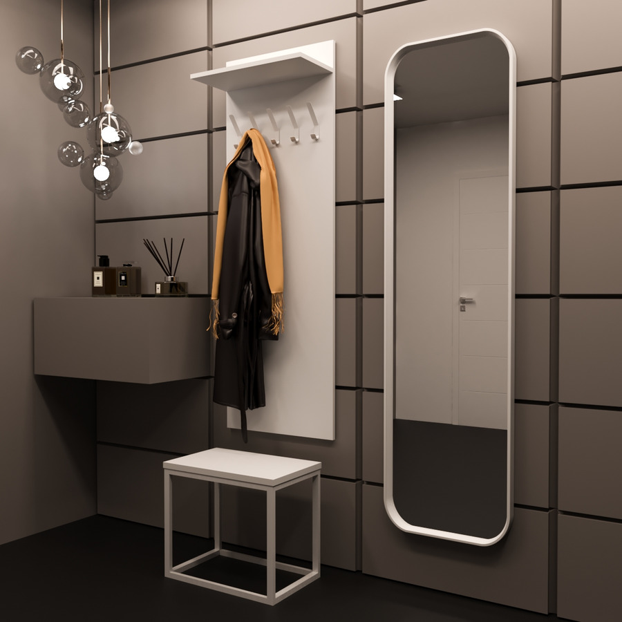 

Прихожая Fenster Бавария Белая