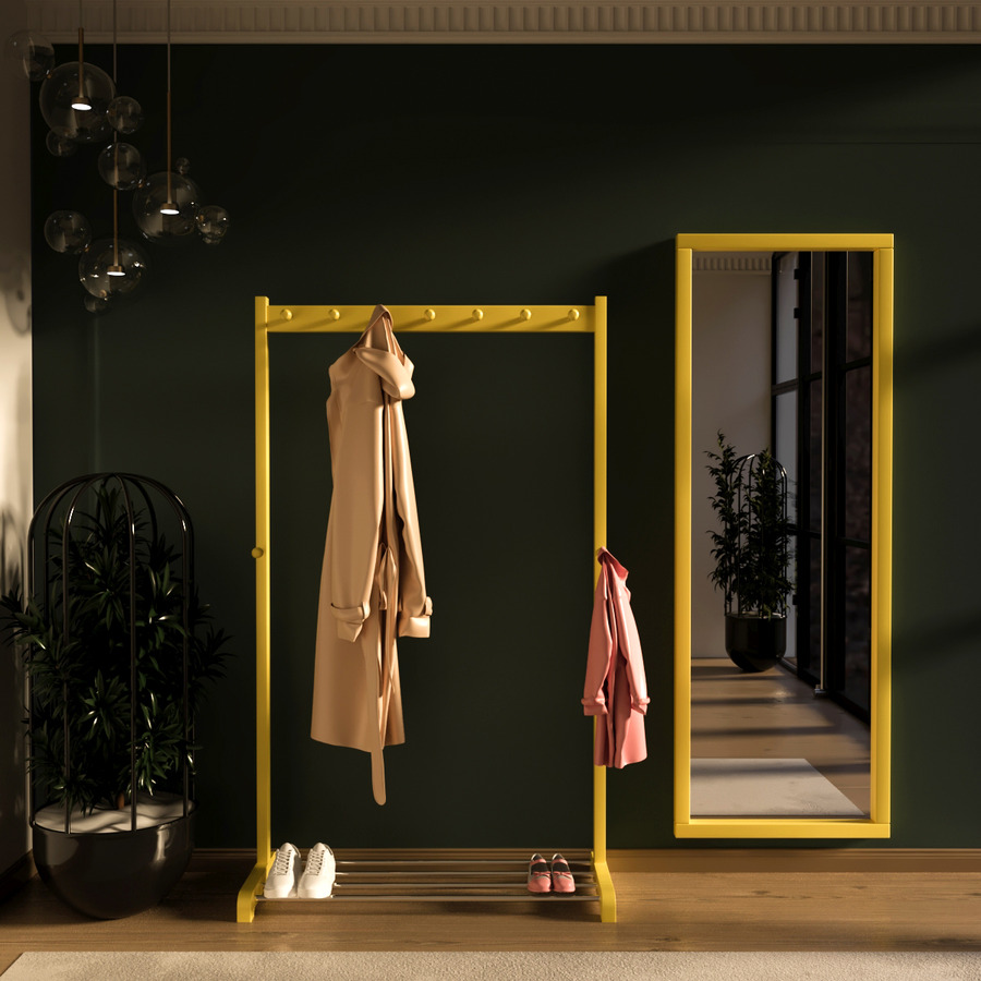 

Прихожая Fenster Невада 9 Жёлтая