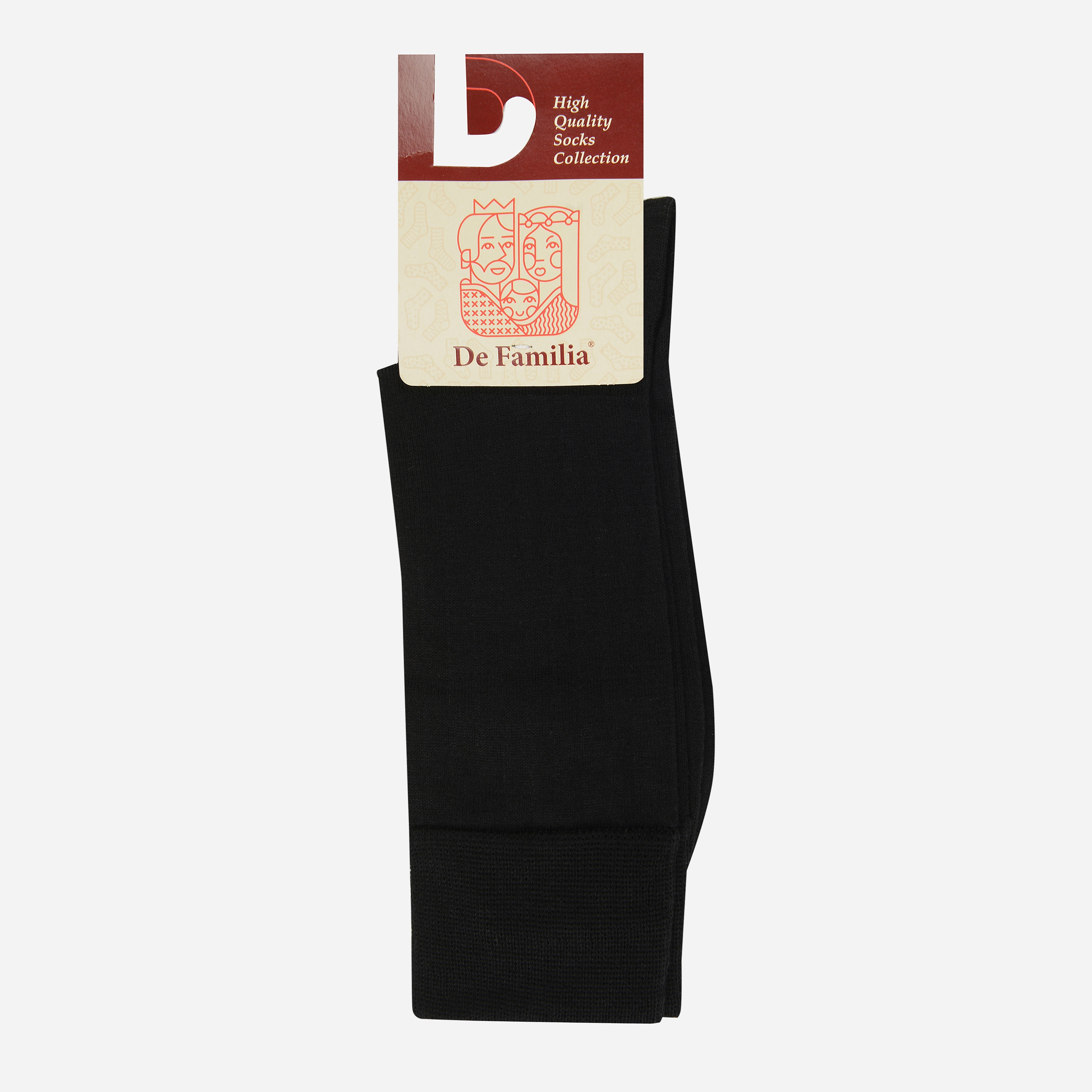 

Носки De Familia А301В 38-40 Черные