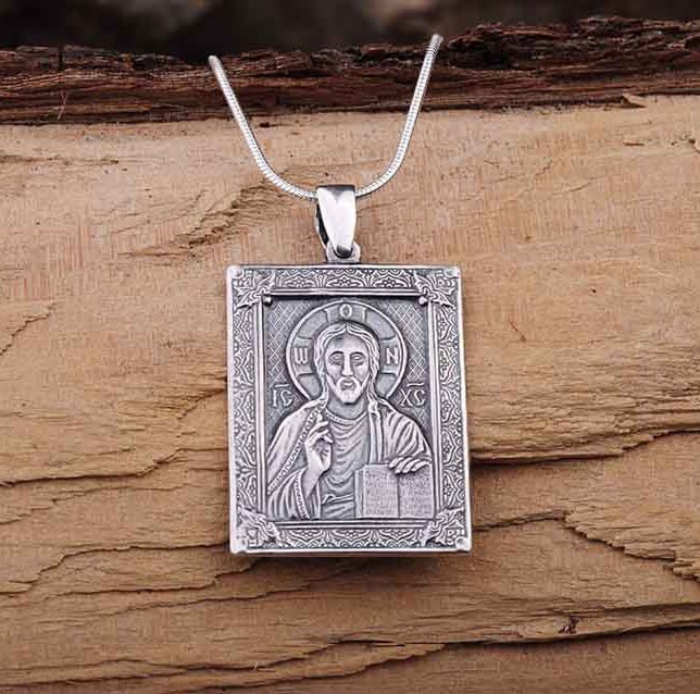 

Подвеска "Св.Николай" 13610 Оникс