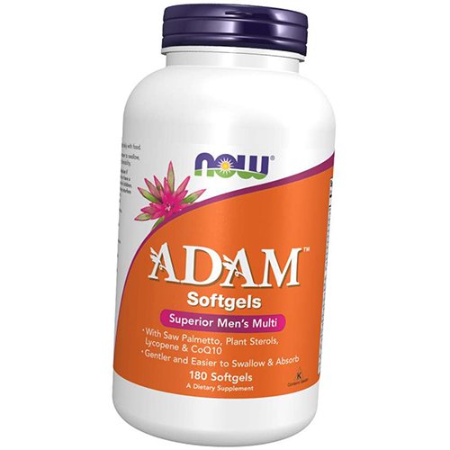 

Витамины для мужчин, Adam Softgel, Now Foods 180гелкапс (36128275)