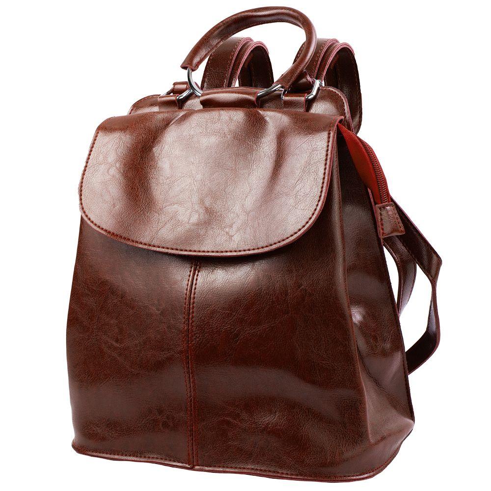 

Городской рюкзак женский Valiria Fashion 27,5х28х13 см Бордовый