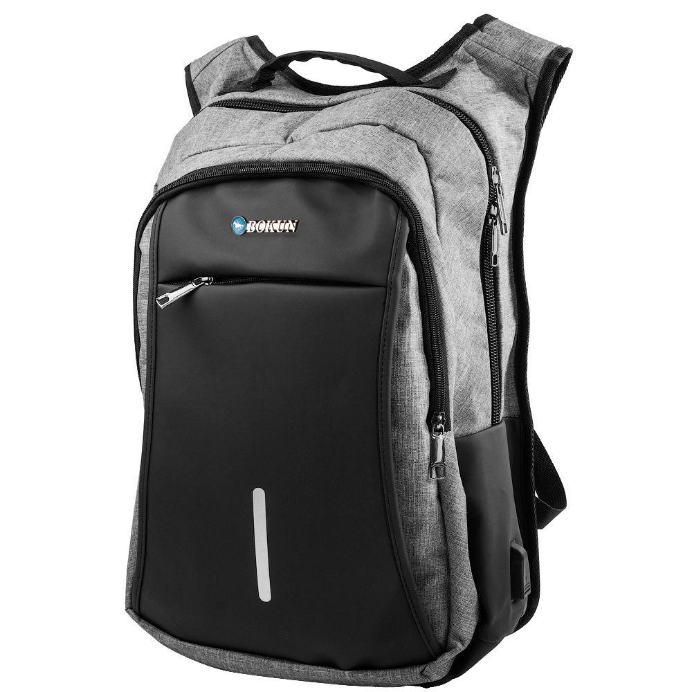 

Смарт-рюкзак мужской Valiria Fashion 34х48х20 см Серый