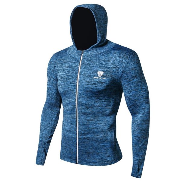 

Спортивная кофта Fannai с Капюшоном XXL Синяя FK0301-3