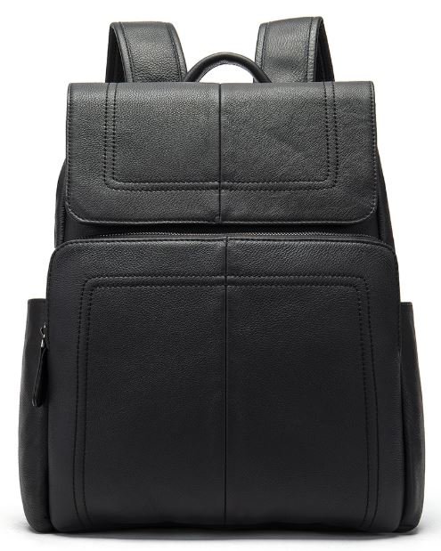 

Рюкзак кожаный Vintage 36х39,5х16 см Черный