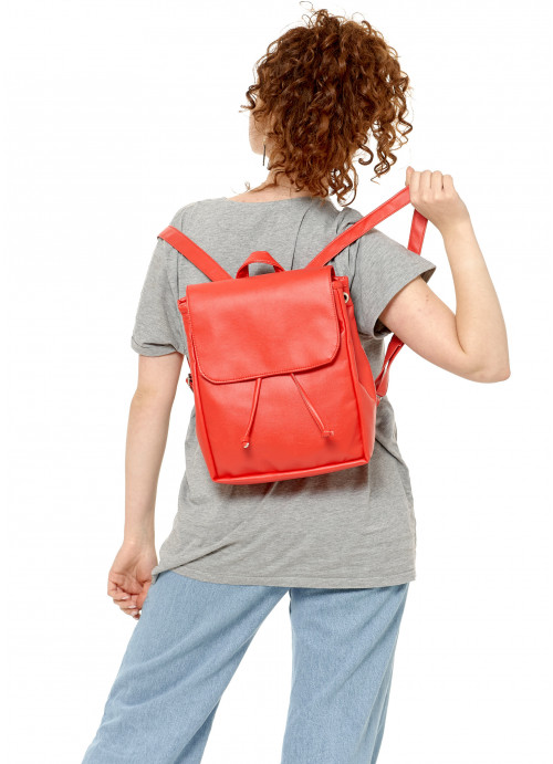 

Рюкзак женский Sambag 30х25х12 см Красный