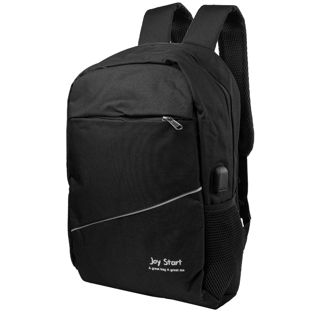 

Смарт-рюкзак мужской Valiria Fashion 29х45х12 см Черный
