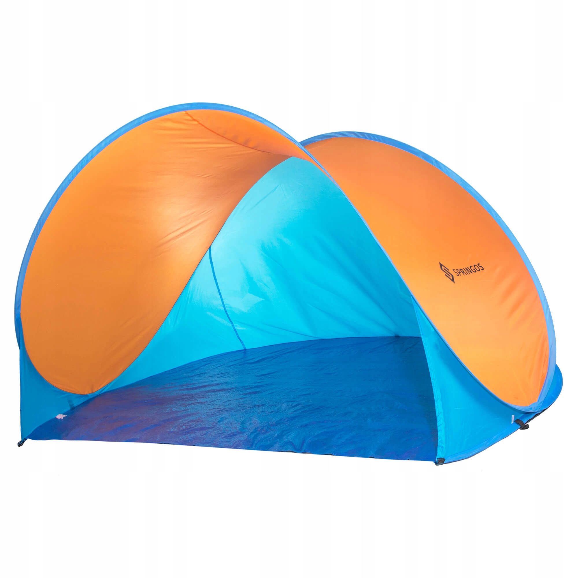 

Пляжный тент PT003 Springos 200x120x110 см (tur0000393) Оранжево-синий