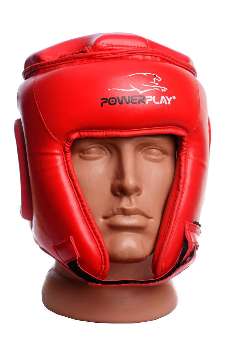 

Шлем боксерский турнирный PowerPlay L (fit0007628) Красный