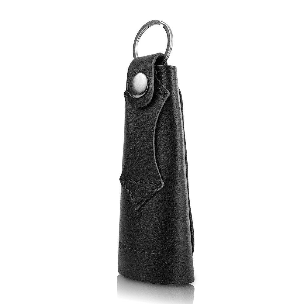 

Кожаная ключница мужская DNK Leather 5,5х12х2,5 см Черный