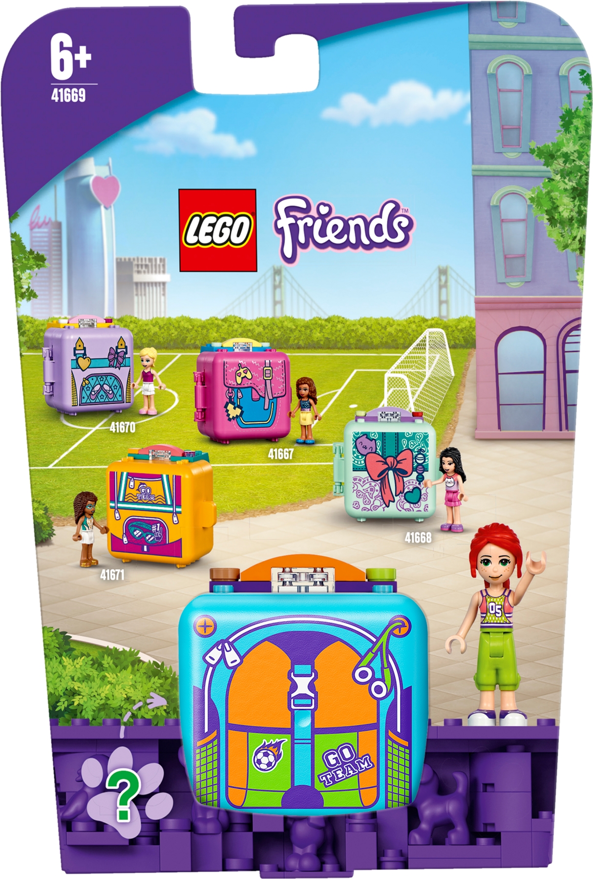 

Конструктор LEGO Friends Футбольный кьюб Мии 56 деталей (41669)