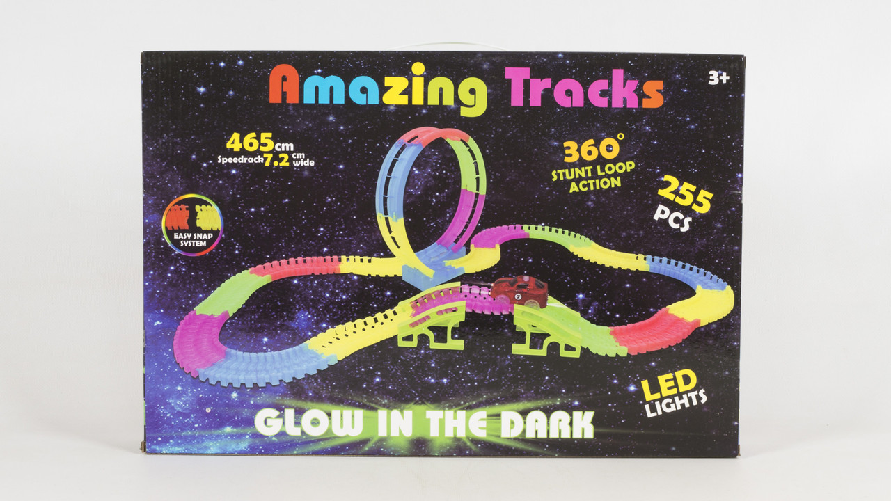 

Светящийся гибкий трек Magic Tracks 8809 255 деталей