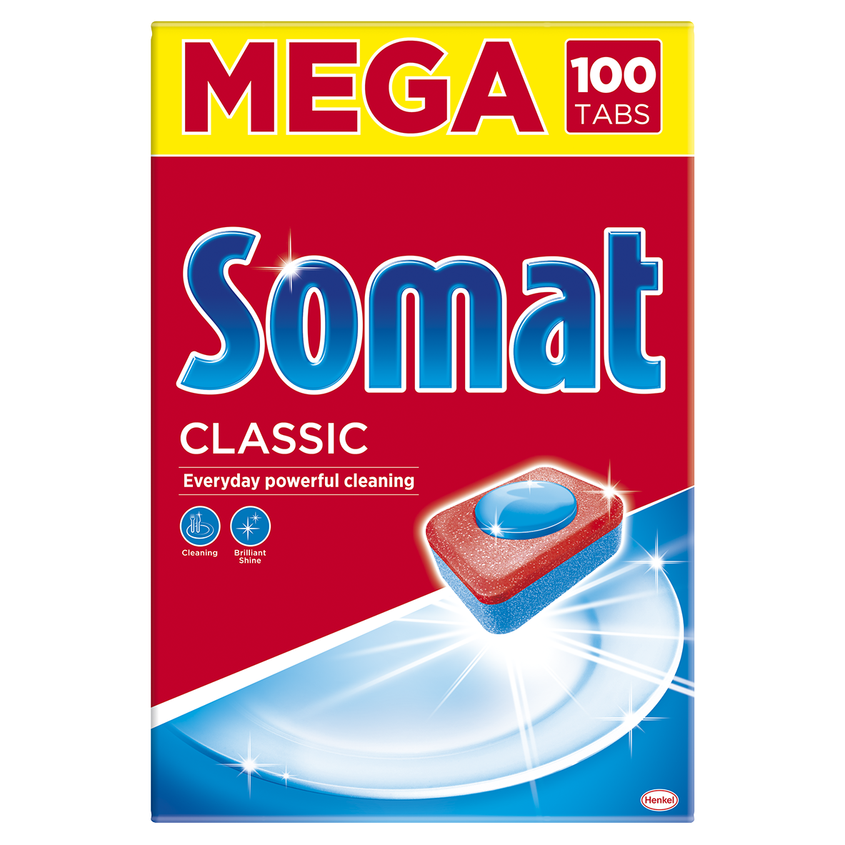 Акція на Таблетки для мытья посуды Somat Classic 100 шт (9000101067361) від Rozetka UA