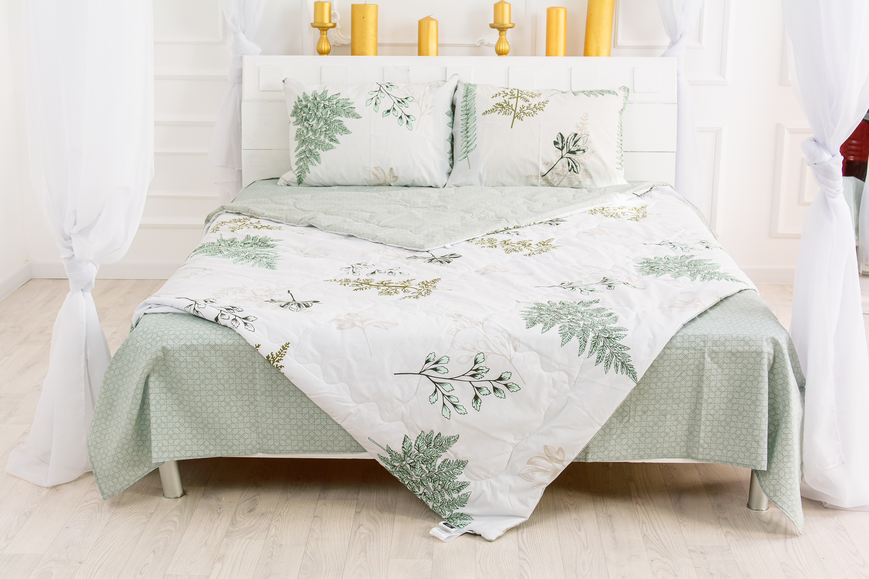 

Одеяло антиаллергенное MirSon Летнее с Ecosilk №2306 Donata 220x240