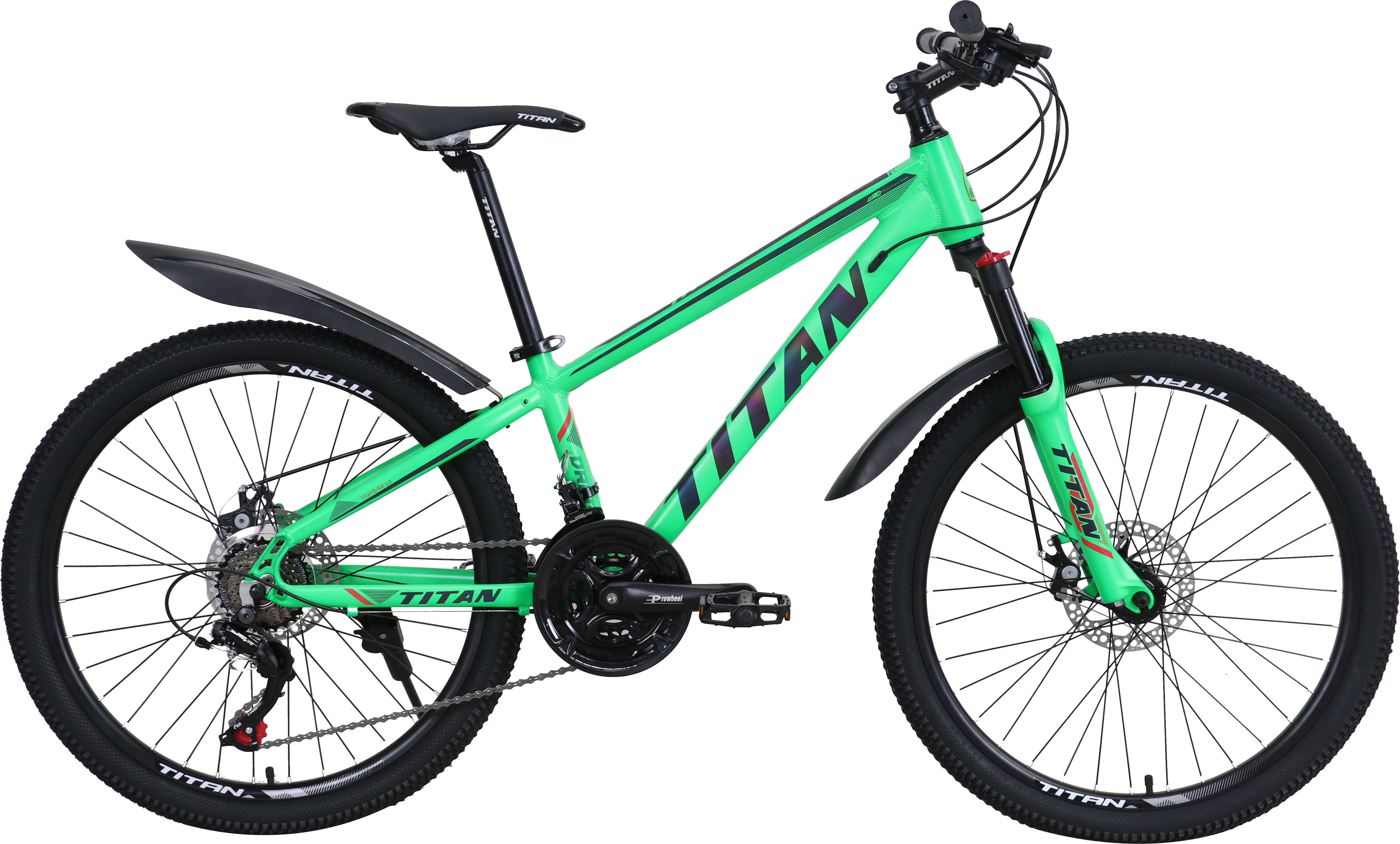 

Велосипед Titan Drag 24" 12" 2021 Yellow (24TWA21-003591)
