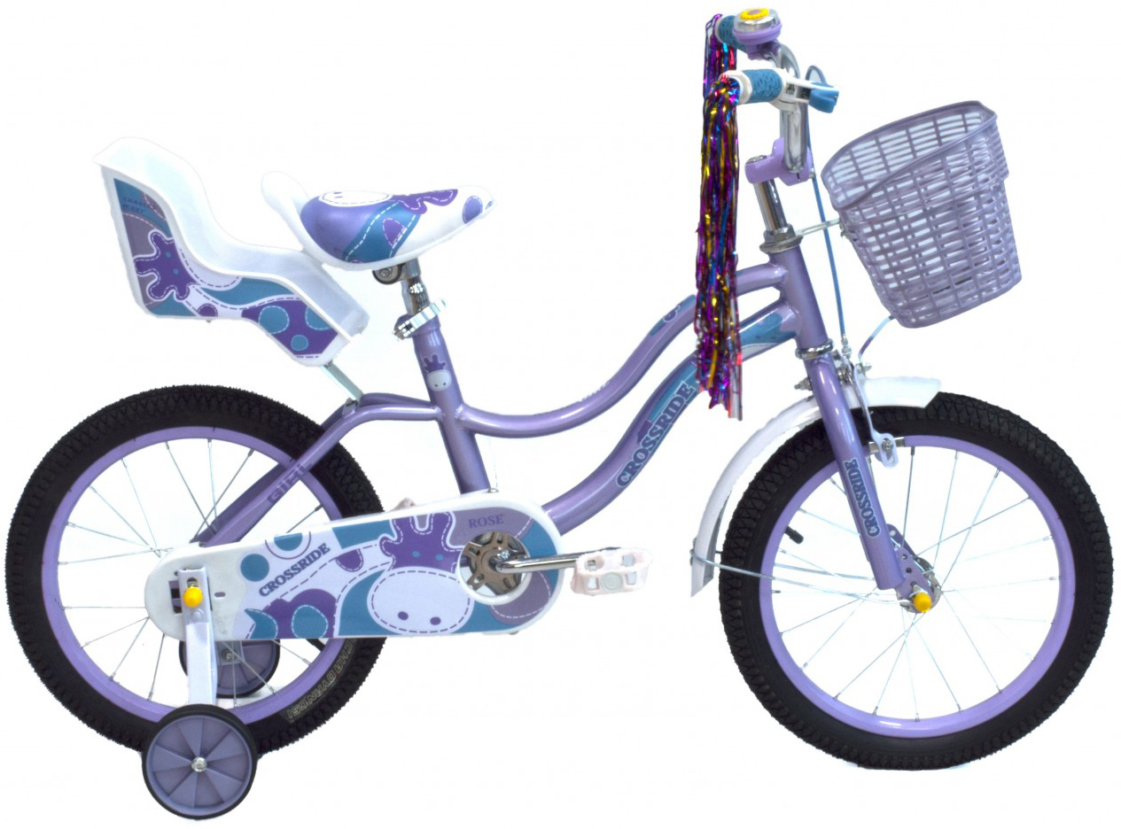 

Детский велосипед Crossride Rose 16" Фиолетовый (0500-2)