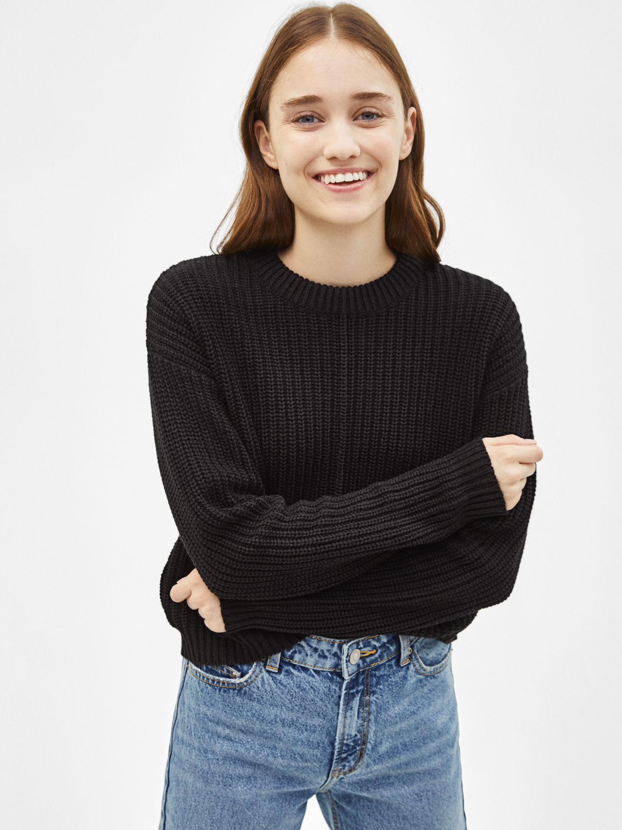 

Свитер Bershka 02003645800 XS Черный