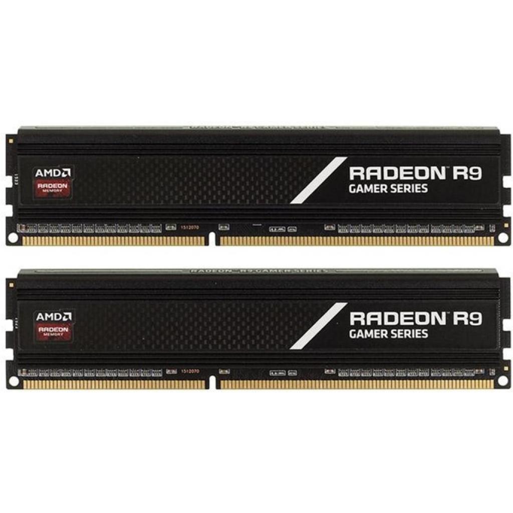

Модуль памяти для компьютера DDR4 16GB (2x8GB) 3000 MHz Radeon R9 AMD (R9S416G3000U2K)