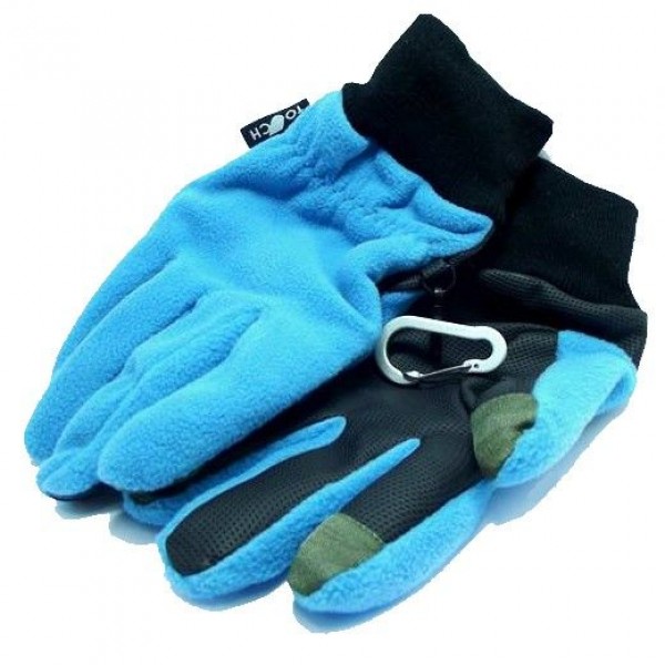 

Перчатки для сенсорных экранов TTech Outdoor fleece HW "M" blue