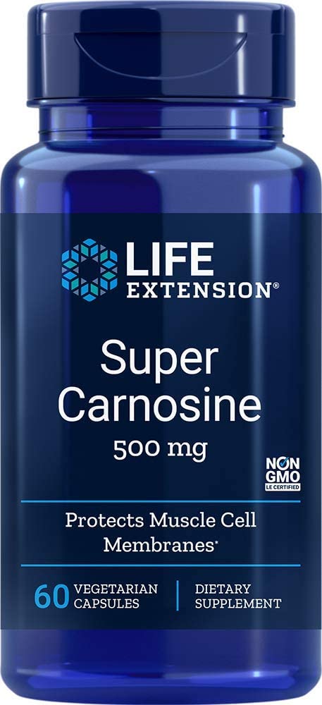 

Аминокислоты Life Extension Super Carnosine 60 капсул (4384303558)