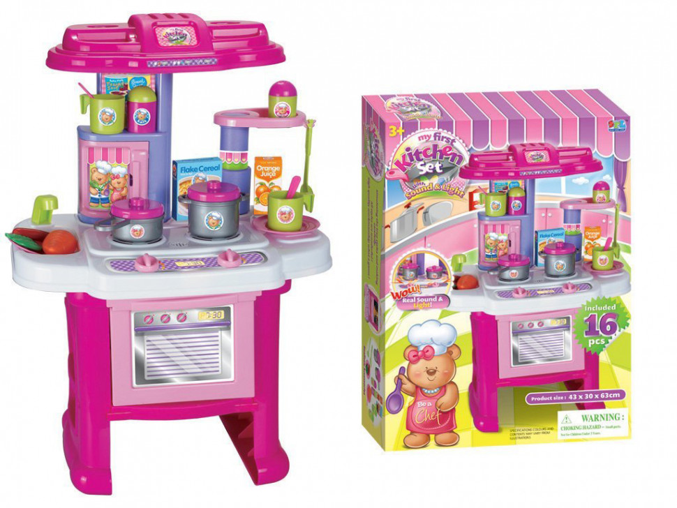 

Детский игровой набор Кухня DI YUAN Toys 16641G