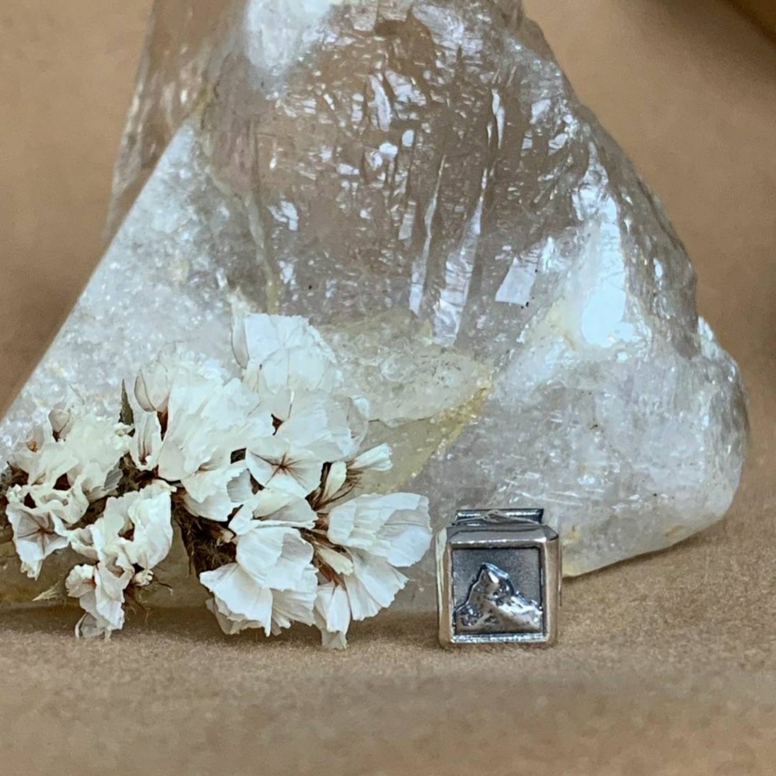 

Серебряная бусина Travel jewelry Matterhorn 925° 10 х 10 мм с чернением