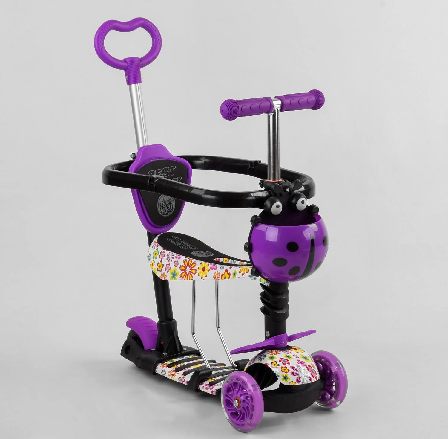 

Самокат 5 в 1 Best Scooter 4394 Purple (4394)