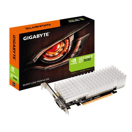 

Видеокарта GIGABYTE GT 1030 Silent Low Profile 2G (GV-N1030SL-2GL)